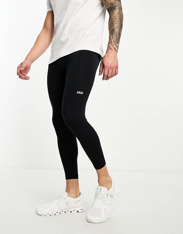 ASOS 4505 icon training tights with quick dry in black